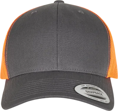 Charcoal / Neon Orange