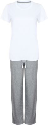 White / Heather Grey