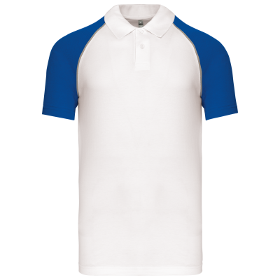White / Royal Blue