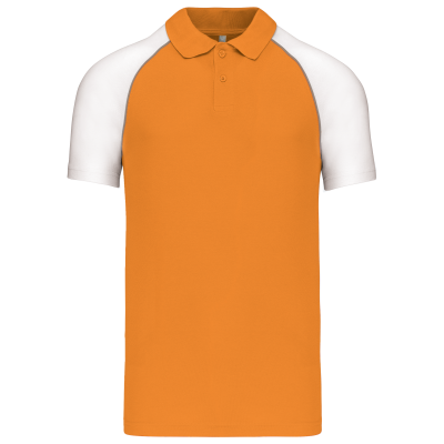 Orange / White