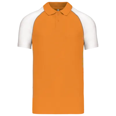 Orange / White