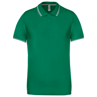 Kelly green/Light grey/White