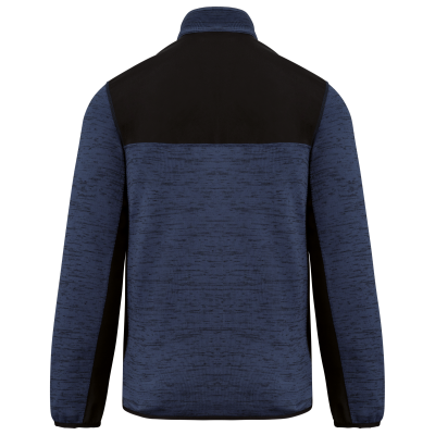 Navy Melange / Black