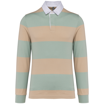 Sage / Light Sand Stripes