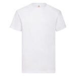 Fruit of the Loom - VALUEWEIGHT T Mens - White - Front